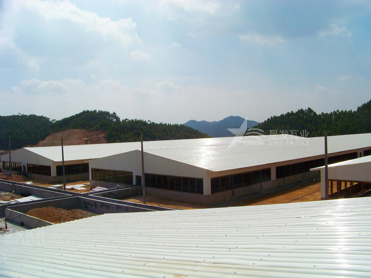 合成樹脂瓦施工安裝用什么材料搭建架子，鋼結(jié)構(gòu)搭建樹脂瓦