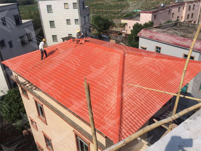 探秘農(nóng)村自建房建房利器！樹脂瓦多少錢一平，合成樹脂瓦價格揭秘！